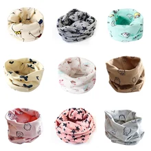 Со звездами детская одежда из хлопка и шейным платком для маленьких мальчиков на осень-зиму Вязание бантов и шарф; детская кольца унисекс