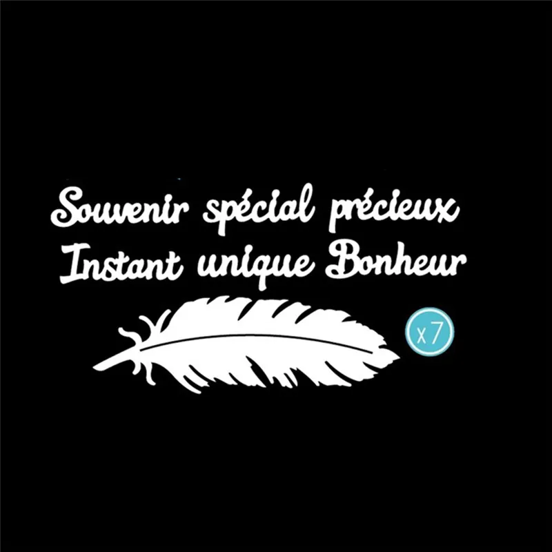 

YaMinSanNiO Feather Pen Metal Cutting Dies Dies Stencils for DIY Scrapbook Card Decor Craft Dies Embossing New Dies for 2019