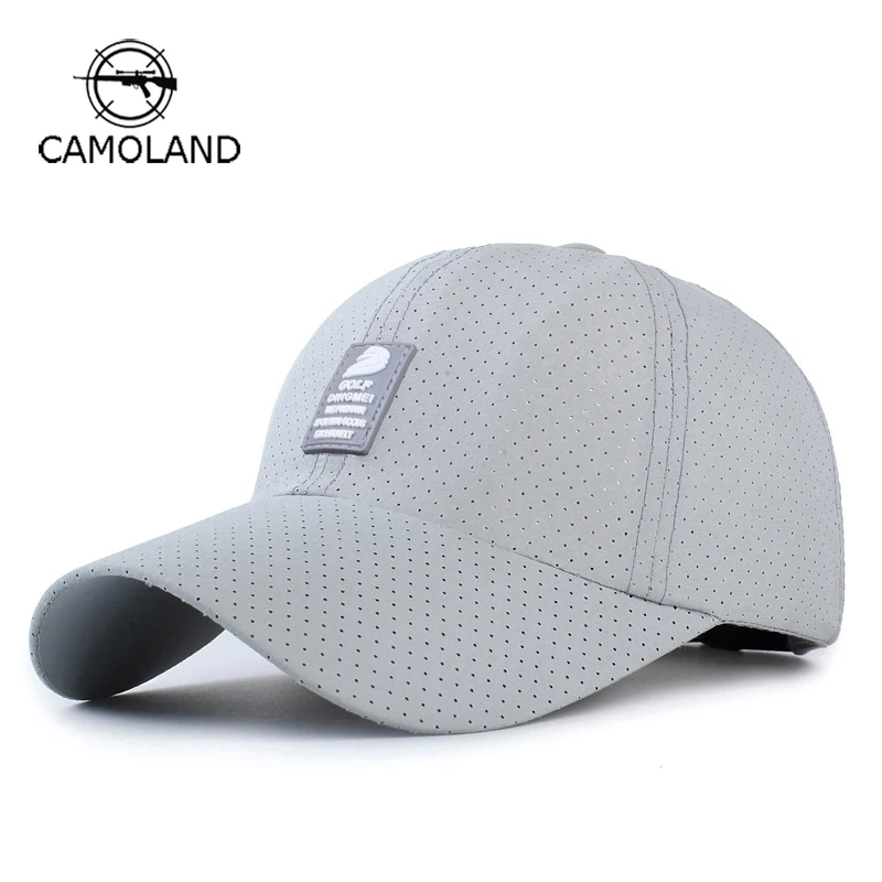 

Quick-drying Summer Breathable Mesh Men Women's Baseball Cap Outdoor Sports Sun-protection Male Hats Bone Snapback Adjustable