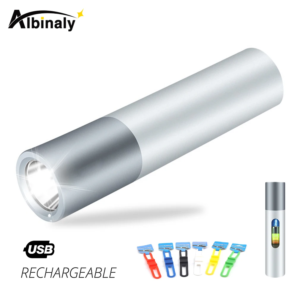 

USB Rechargeable Creative Bicycle light 3 Light mode LED Flashlight Super Endurance Waterproof Bike light Cycling lighting