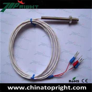 

simple J type Mineral Insulated bolt thermocouple