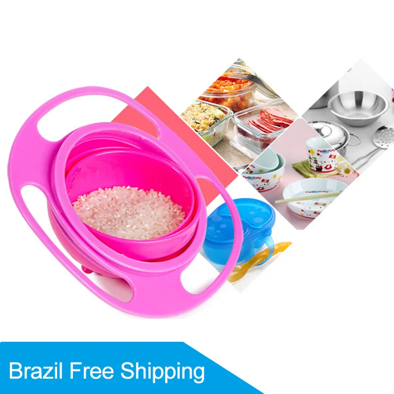 Baby Feeding Learning Dishes Bowl High Quality Assist Toddler Baby Food Dinnerware For Kids Eating Training Gyro 2018 Baby Feeding Learning Dishes Bowl High Quality Assist Toddler Baby Food Dinnerware For Kids Eating Training Gyro 2018