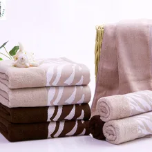 2 шт* лот 34x74 см 100 г Высокое качество бамбуковое чистое Хлопковое полотенце для лица мягкое однотонное Полосатое домашнее текстильное банное полотенце для лица набор
