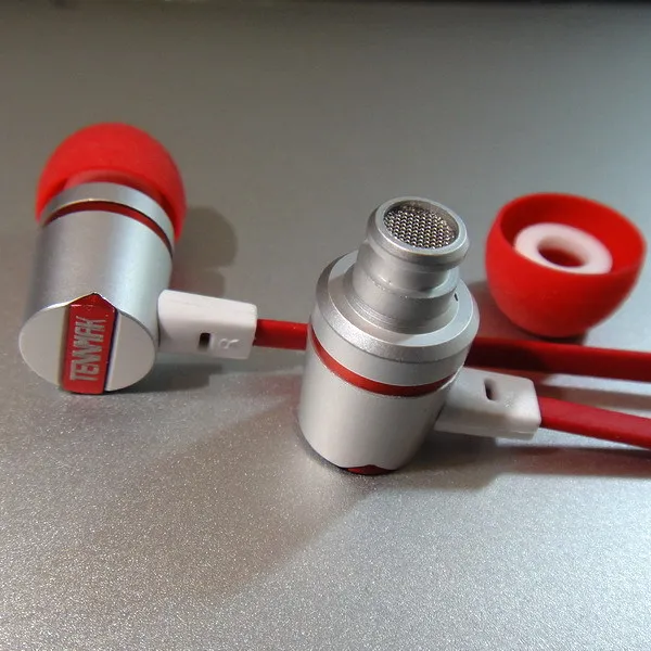 Tennmak Dulcimer красные металлические наушники-вкладыши с микрофоном и пультом дистанционного управления для iPhone& samsung& htc& Android& MP3** Новинка
