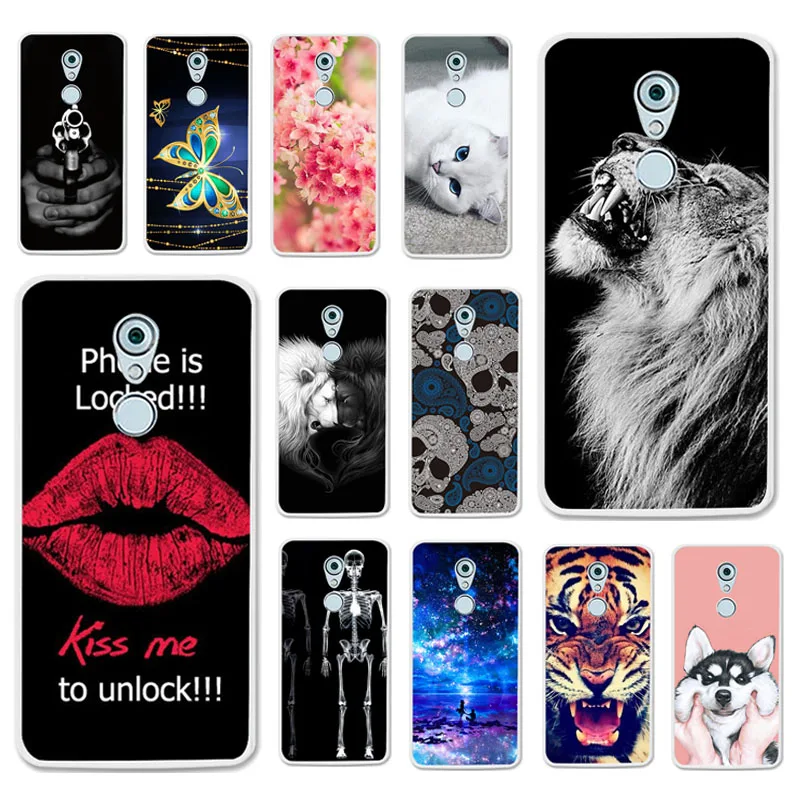 

TAOYUNXI Cases For ZTE Axon 7 Mini Case For ZTE Axon 7 Mini 5.2 INCH Soft Silicone Back Covers Painted Bags Skins Shell Housings