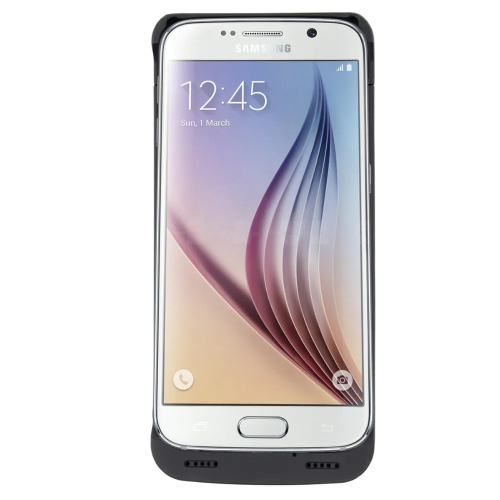 GOLDFOX 4200 mAh для Samsung Galaxy S6 перезаряжаемый внешний резервный банк питания зарядное устройство подставка чехол