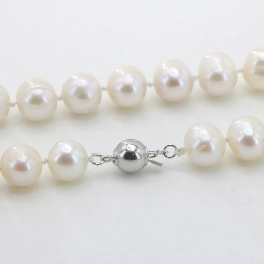 10-11 natural white pearl necklaces (7)