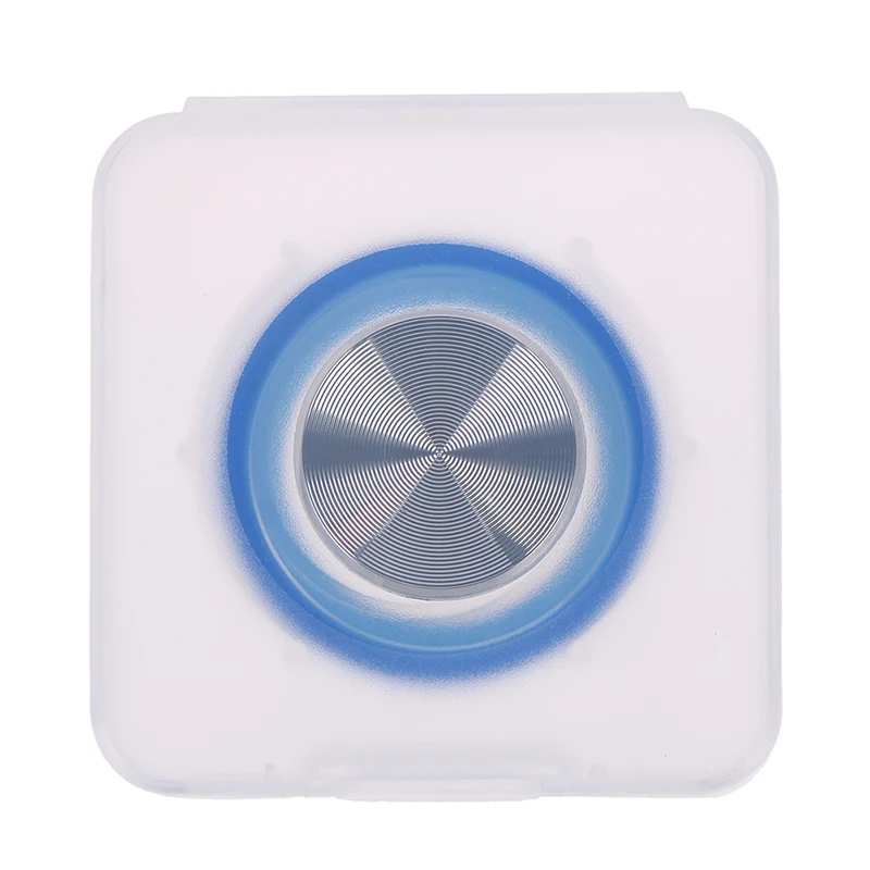 1 шт. круглый игровой джойстик мобильный телефон рокер для Iphone Android планшет металлический кнопочный контроллер с присоской - Цвет: Синий