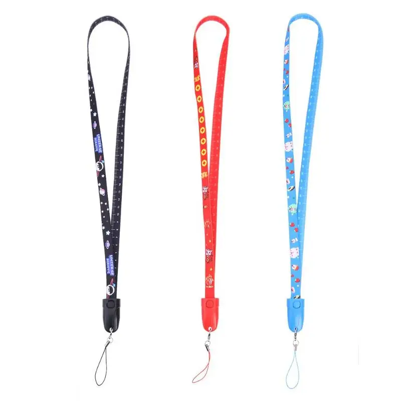 

ALLOYSEED Smart Phone Cables Cartoon Mobile Phone Charger Straps Lanyard Neck Hanging Rope TYPE-C Charging Cable Cord