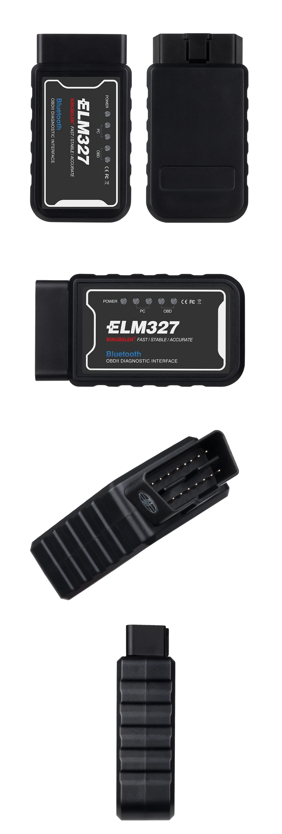 Pic18f25k80 чип мини elm327 WiFi/BT OBDII V1.5 считыватель кодов OBD 2 сканер ELM 327 Wifi диагностический инструмент для iOS/Android