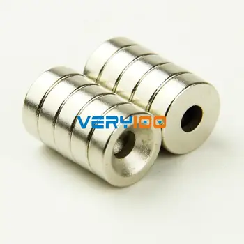 

Lot 50 x Strong Countersunk Magnets 12 x 4 mm Hole 4mm Rare Earth Neo Neodymium Free Shipping!