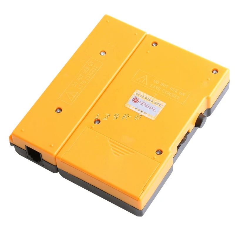 Тестер скорости 468VR для сетевого кабеля тестер RJ45 + RJ11 Lan проводов Ethernet