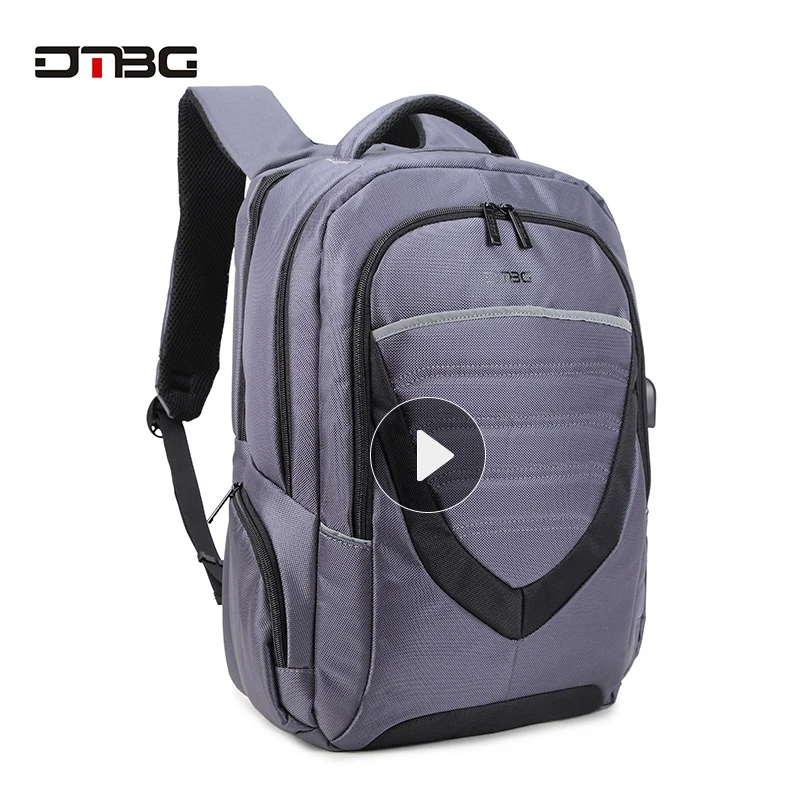 

DTBG 15" 17" Laptop Backpack Patchwork Antitheft Large Capacity Travel Bags Men Casual Business Waterproof Rugzak School Mochila