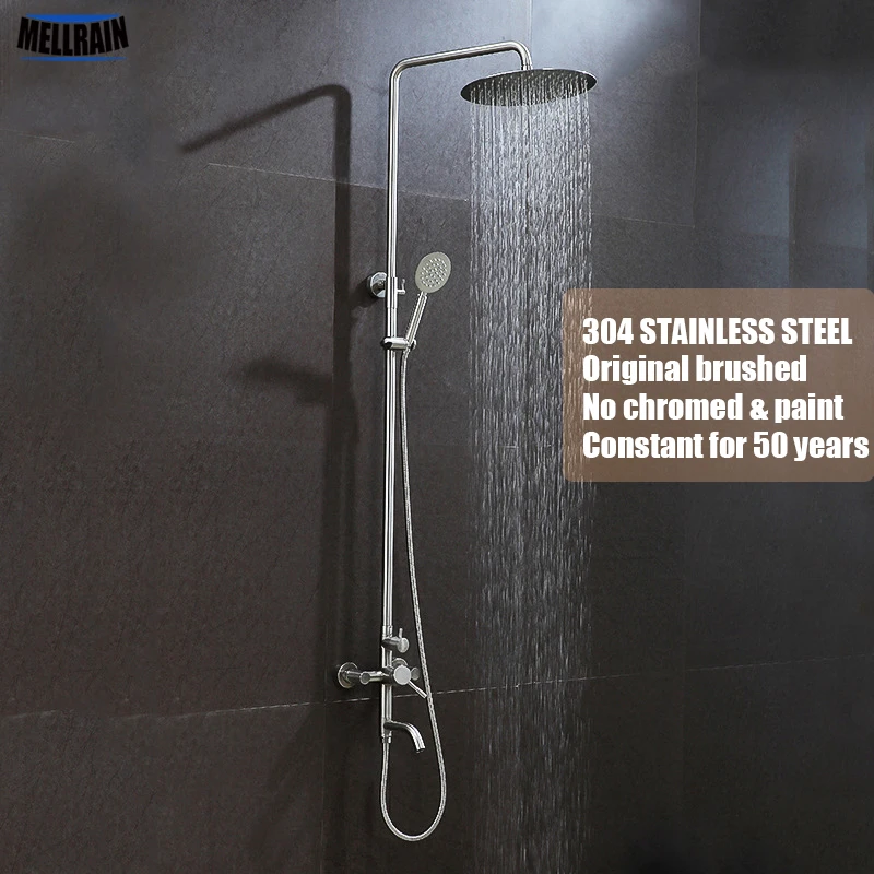 Набор для душа регулируемый из нержавеющей стали 304 8 дюймов|bath shower faucet|shower faucetsshower