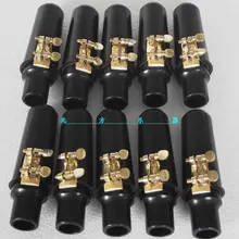 10 комплектов тенор саксофон мундштук Лигатура и Кепка саксофонные части