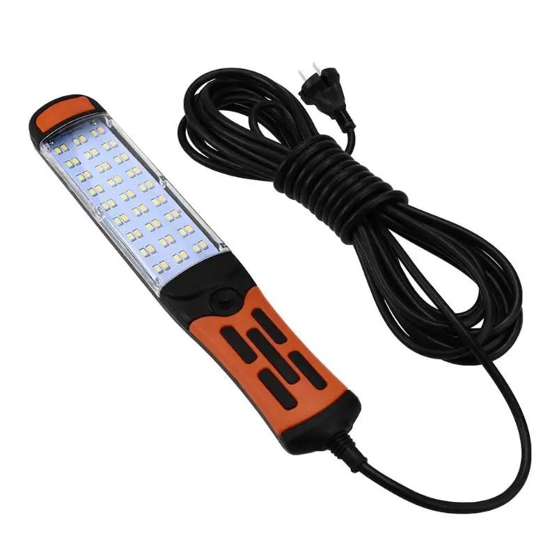 

60 Led Changeable Work Lamp Handheld Magnetic Flashlight with Line Portable Hanging Working Lamp White Light and Warm Light