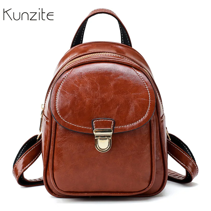 Kunzite мини-рюкзак для женщин из искусственной кожи женские рюкзаки