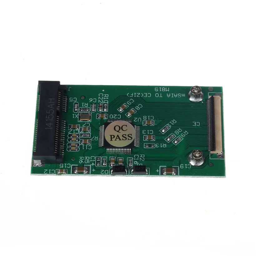 

Advanced2018 New Computer Adapter Micro 1PC New Mini mSATA PCI-E SSD To 40pin ZIF CE Cable Adapter Card Hot