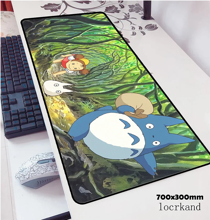 Totoro коврики для мыши 70x30 см Коврик для мыши notbook компьютерный коврик для мыши лучший игровой коврик для мыши геймер для клавиатуры коврик для мыши для ноутбука