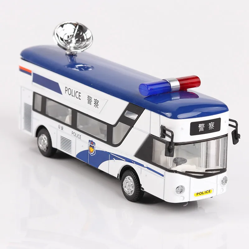 

1:32 London bus special vehicle Child pull-back vehicle simulation alloy car model crafts decoration collection toy tools