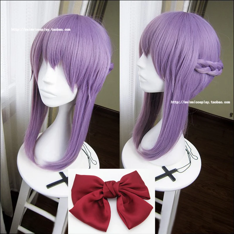 Парик для косплея из аниме Owari no Seraph Of The End Shinoa Hiragi термостойкая короткая