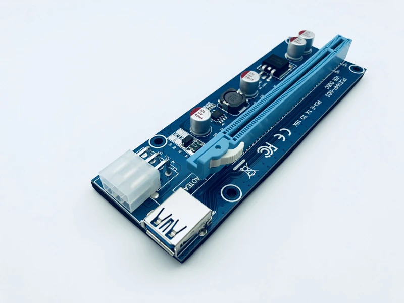 NIEUWE PCI-E Express X16 Extender Pci e Riser Card usb 3.0 pcie Mijnbouw Card Adapter voor bitcoin mijnwerker btc moederbord apparaat