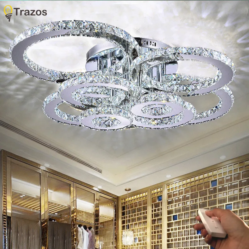 Online Kaufen Großhandel kristall led deckenleuchte aus 