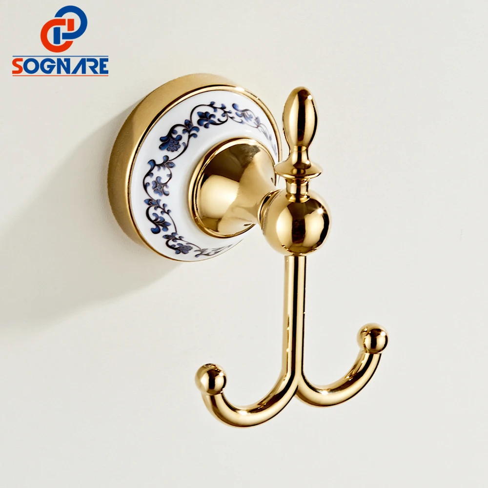 Buy SOGNARE Robe Hook,Clothes Hook Golden/Rose Gold