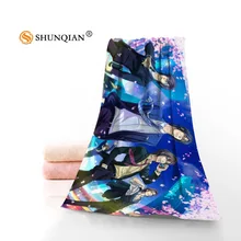 Горячая на заказ полотенце Hakuouki Shinsengumi напечатанное хлопковое лицо/банные полотенца из микрофибры Ткань для детей, мужчин и женщин полотенце для душа s A7.24-1