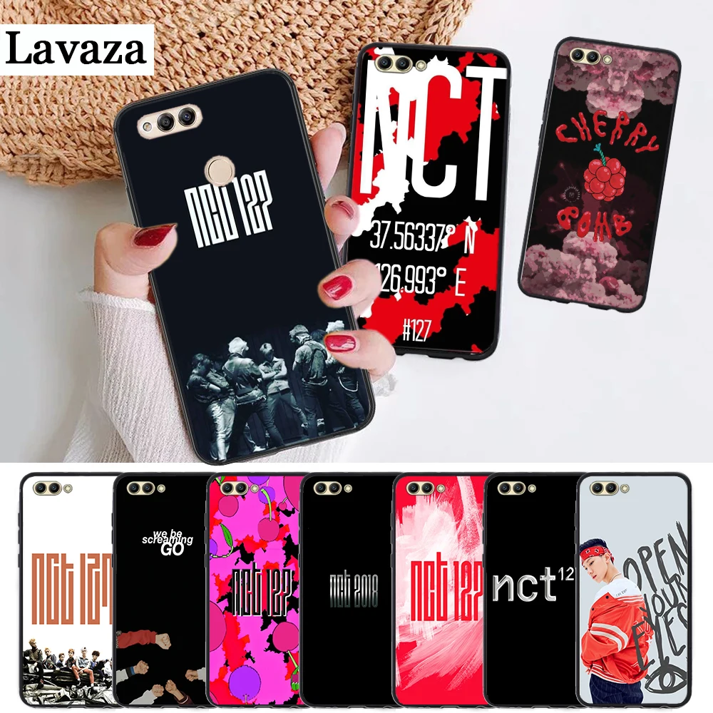 

Lavaza NCT 127 Kpop Boy group Silicone Case for Huawei honor 6A 7A Pro 7X 8 Lite 8X 8C 9 Note 10 View 20 9X