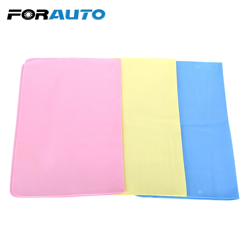 

FORAUTO 39x29cm Car Wash Towel Synthetic Suede Car Auto Care Detailing Cleaning Cloths Car-styling Super Absorption