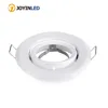 Factory Round White Zinc Alloy Ceiling Light Frames Led Recessed Ceiling Downlight Fixtures Ceiling Light Fittings GU10 MR16 ► Photo 3/6