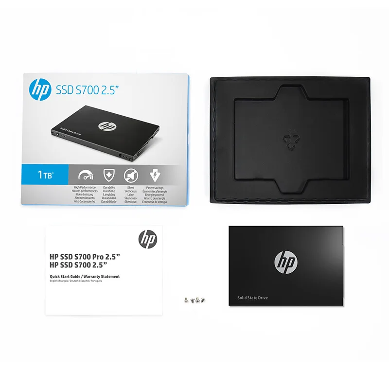 Hp ssd 1 ТБ sata3 Внутренний твердотельный накопитель 2 5 жесткий диск HDD S700 550 МБ/с SATAIII