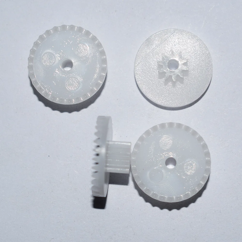 10/100 шт yuanmbmDouble crown gear/motor gear/rc car robot воздушное снаряжение/DIY игрушки аксессуары