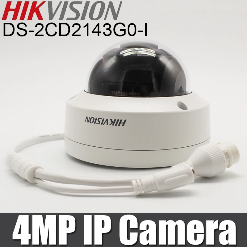 

Hikvision DS-2CD2143G0-I 4mp IP Camera replace DS-2CD2142FWD-I 4.0 megapixel Dome Camera network cctv camera original with logo