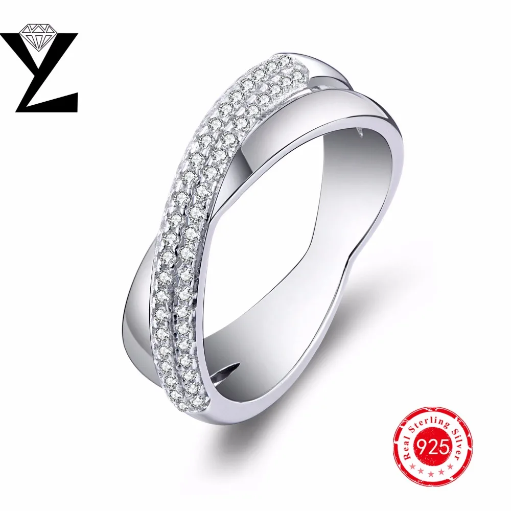 Ring Silver 925 Fashion Wholesale Jewellery Mix Lots Rings with CZ