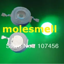 10 шт 1 Вт-зеленого цвета; высокое Мощность 1 Вт зеленая LED-лампа ультра яркий свет 1 Вт Светодиодный зеленый бисер