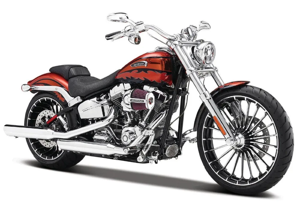 Maisto 1:12 Harley CVO BREAKOUT мотоцикл литья под давлением металлическая модель велосипеда