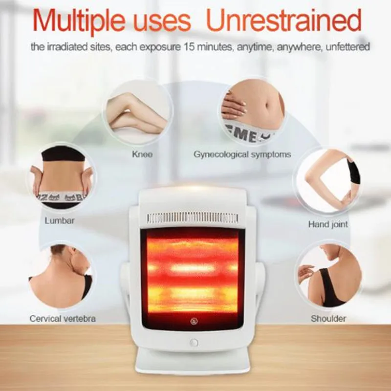 Laser Massager Infrared Heat Therapy Self healing Portable Electro