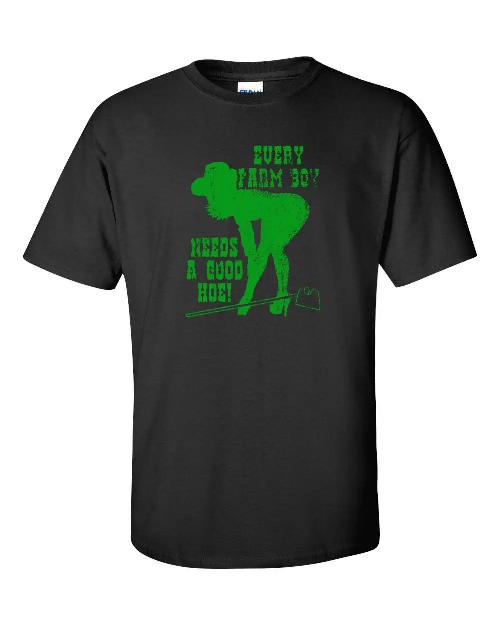 

Every Farm Boy Needs A Good Hoe Farmer Farming Funny Men's Tee Shirt Mens Tops Cool O Neck T-Shirt T Shirt Homme 2017 New