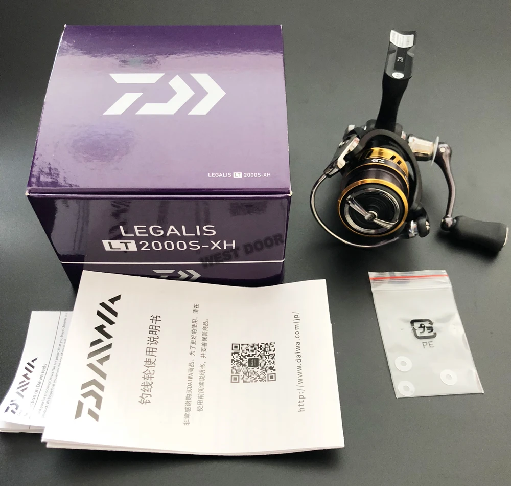 original New Daiwa Legalis LT 2000S-XH shallow spool 3000D-CXH DEEP SPOOL gear ratio 6.2:1 Spinning Fishing Reel