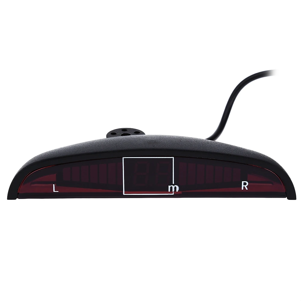 Car Auto LED Display Reverse Backup Radar System Buzzing Sound Warning