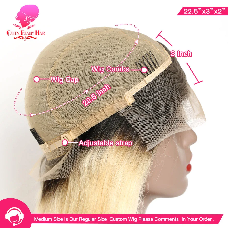 1b 613 ombre blonde wig (2)