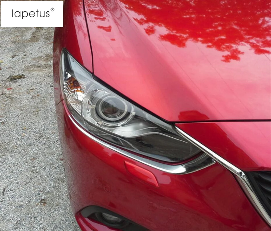 Lapetus Аксессуары для Mazda 6 Atenza Sedan 2013 2014 2015 передний головной свет лампы век бровей