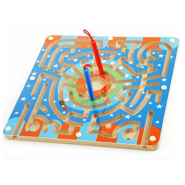 Wooden Game With Marbles Magnetic Wand Wiggles and Worms Marbles Labyrinth Wooden Animal 68 Wooden Game With Marbles Magnetic Wand Wiggles and Worms Marbles Labyrinth Wooden Animal 68