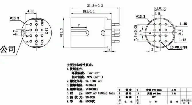 Socket din, 13 PIN S laki laki Inline DIN 13 07F S steker ... cobra 29 mic wiring diagram 