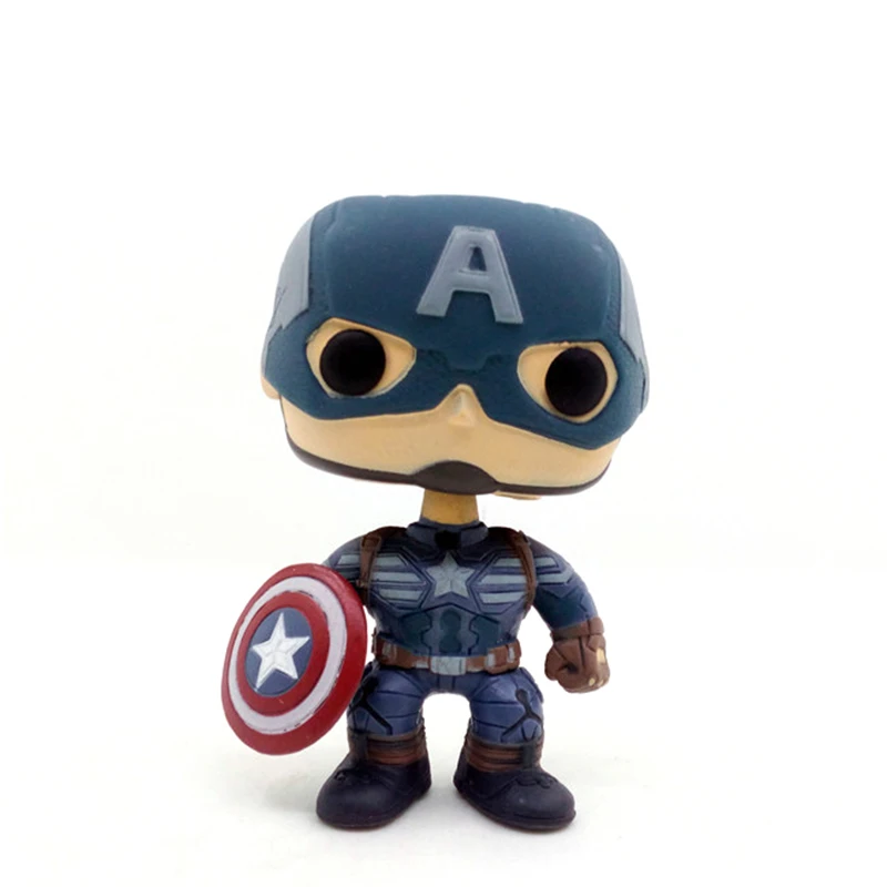 Funko POP фигурка Марвел Капитан Америка I: зимний солдат 41# ПВХ фигурка 10 см с коробкой Коллекция игрушек модель куклы