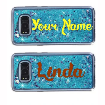 

hard glitter mobile phone case cover customized Cell shell for Samsung galaxy s5 s6 s7 edge s8 s9 s10 plus s10 lite s10E