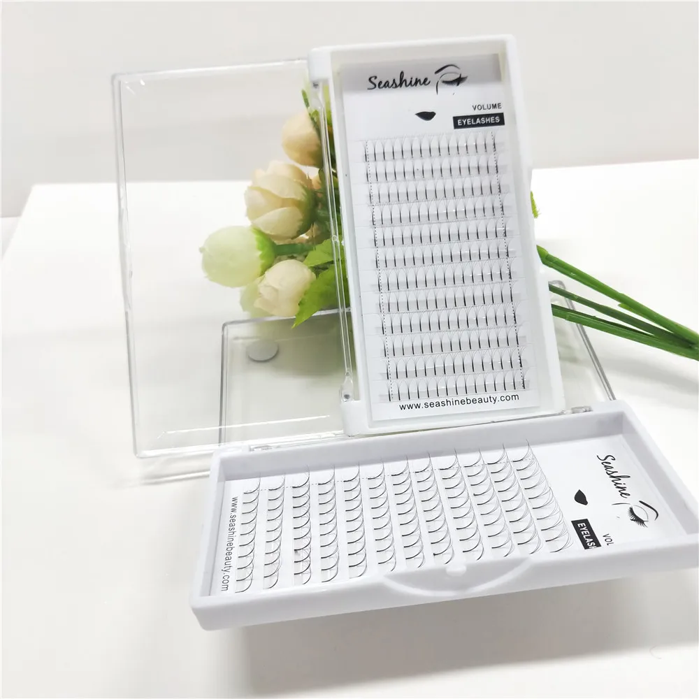 

Free Shipping Natural 3D False Eyelash Extension Makeup 0.07 0.10 mm C D Curl Faux Mink Silk Hair Fake Eye Lashes Eyelashes