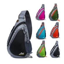 Слинг рюкзак, нагрудная сумка водостойкая нейлоновая сумка через плечо Маленькая легкая Повседневная Сумка кросс-боди для мужчин и женщин полиэстер Backpa